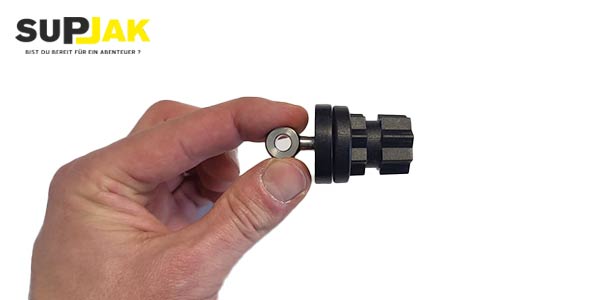 Draai de oogbout los