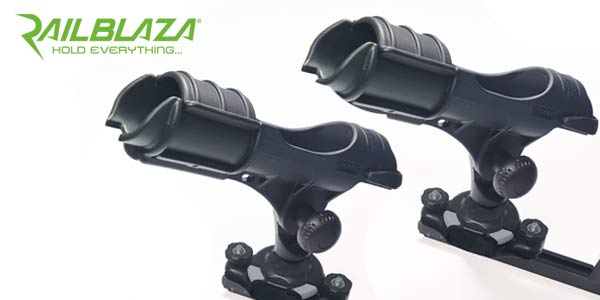 2x Railblaza porte-cannes à pêche, y compris TracLoader StarPort