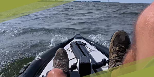 Spezielle Bauform gegen große Wellen!