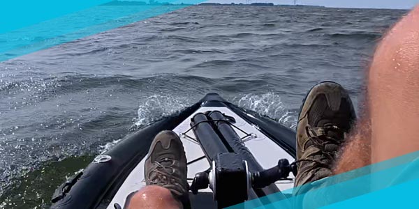 Spezielle Bauform gegen große Wellen!