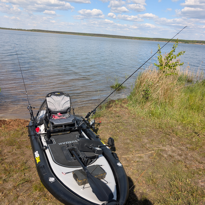 Maravilloso kayak de pesca